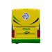 Van Hool CX-45 Coach Bus "Brazil National Football Team" Yellow and Green with Graphics "International Federation of the Global Game" Series Limited Edition to 504 pieces Worldwide 1/87 (HO) Diecast Model by Iconic Replicas