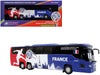 Scania Touring HD Coach Bus "France National Football Team" Blue with Graphics "International Federation of the Global Game" Series Limited Edition to 504 pieces Worldwide 1/87 (HO) Diecast Model by Iconic Replicas