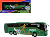 Scania Touring HD Coach Bus "Mexico National Football Team" Green with Graphics "International Federation of the Global Game" Series Limited Edition to 504 pieces Worldwide 1/87 (HO) Diecast Model by Iconic Replicas