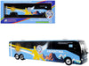 Prevost X3-45 Coach Bus "Argentina National Football Team" Blue with Graphics "International Federation of the Global Game" Series Limited Edition to 504 pieces Worldwide 1/87 (HO) Diecast Model by Iconic Replicas