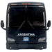 Prevost X3-45 Coach Bus "Argentina National Football Team" Blue with Graphics "International Federation of the Global Game" Series Limited Edition to 504 pieces Worldwide 1/87 (HO) Diecast Model by Iconic Replicas
