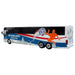 Van Hool CX-45 Coach Bus "Netherlands National Football Team" White with Graphics "International Federation of the Global Game" Series Limited Edition to 504 pieces Worldwide 1/87 (HO) Diecast Model by Iconic Replicas