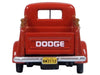 1948 Dodge B-1B Pickup Truck Red 1/87 (HO) Scale Diecast Model Car by Oxford Diecast