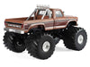 1978 Ford F-350 Monster Truck with 66-Inch Tires "BFT" Brown Two-Tone "Kings of Crunch" Series 1/43 Diecast Model Car by Greenlight