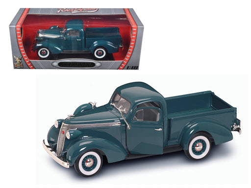 1937 Studebaker Express Pickup Truck Green 1/18 Diecast Model Car by Road Signature - Miniature Motors