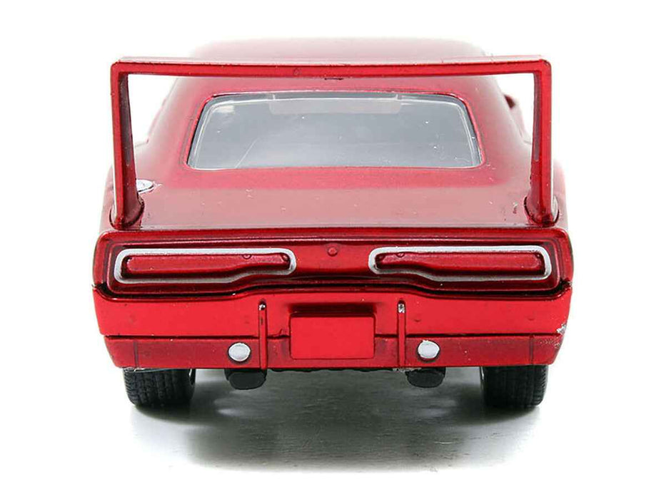 Dom's Dodge Charger Daytona Red Metallic "Fast & Furious 6" (2013) Movie "25 Years of Fast & Furious" Series die cast model car by Jada