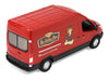 2019 Ford Transit LWB High Roof Van "Hobby Shop Auto Mechanic - Mobile Mechanic" Red with Car Jack and Battery "The Hobby Shop" Series 17 1/64 Diecast Model Car by Greenlight