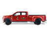 2022 Ford F-450 Dually Pickup Truck "Hobby Shop Auto Mechanic" Red with Mechanic Figure "The Hobby Shop" Series 17 1/64 Diecast Model Car by Greenlight