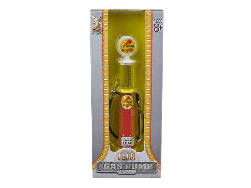 Roar Gilmore Gasoline Vintage Gas Pump Cylinder 1/18 Diecast Replica by Road Signature