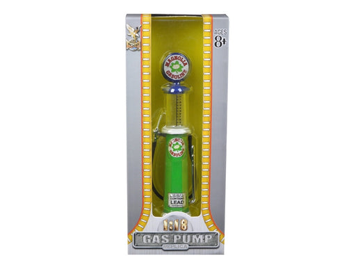 Magnolia Gasoline Vintage Gas Pump Cylinder 1/18 Diecast Replica by Road Signature - Miniature Motors