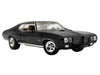 1970 Pontiac GTO Ram Air IV "Main Street" Black Limited Edition to 402 pieces Worldwide 1/18 Diecast Model Car by ACME