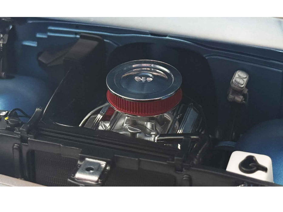 Small Block 350 Engine and Transmission Replica from "1967 Chevrolet K-10 Pickup Truck" 1/18 Model by ACME