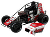 USAC Sprint Car #3P Kyle Cummins "Avanti" Champion "USAC Sprint Car National Championship" (2025) 1/18 Diecast Model Car by ACME