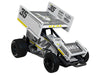Winged Sprint Car #35 Jamie Veal "SWI Earthworks" White (2025) 1/50 Diecast Model Car by ACME