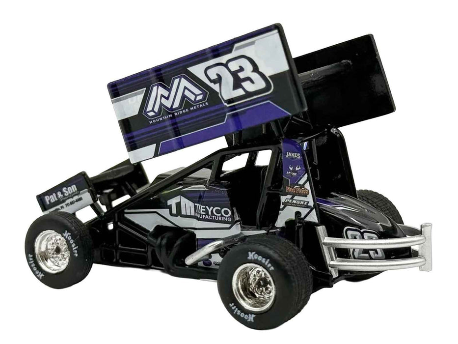 Winged Sprint Car #23 Chase Dietz "Treyco Manufacturing - Mountain Ridge Metals" (2026) 1/50 Diecast Model Car by ACME