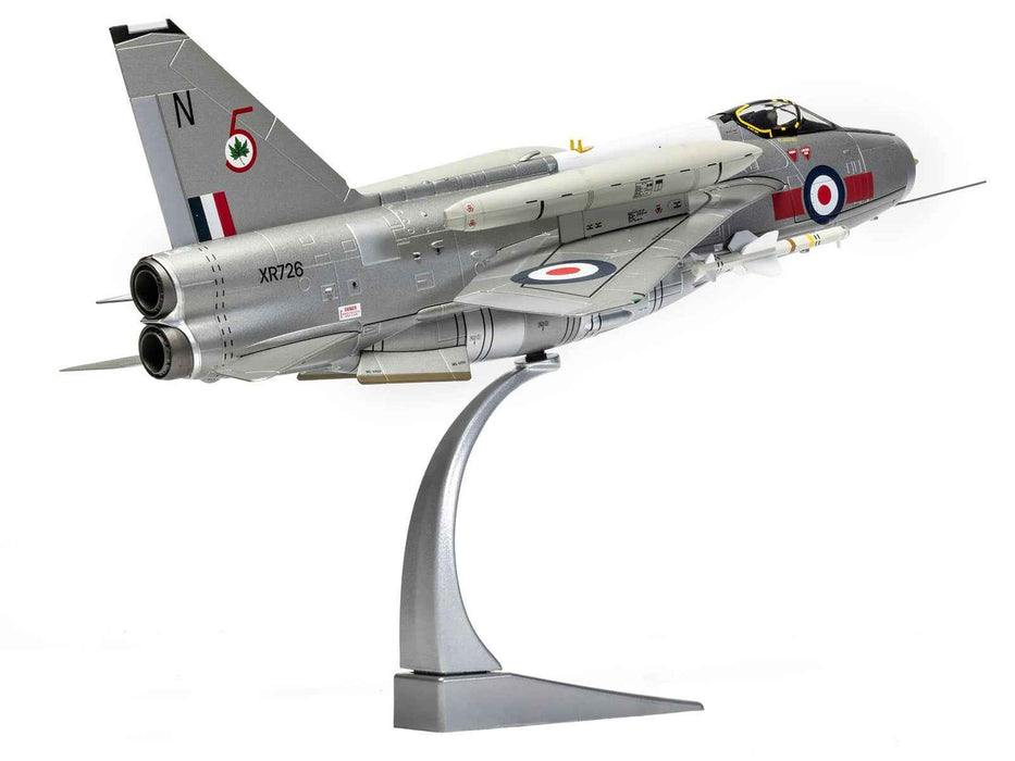 English Electric Lightning F.6 Aircraft "XR726 No. 5 Squadron Binbrook Wing RAF Leconfield" (1973) Royal Air Force "The Aviation Archive" Series 1/48 Diecast Model by Corgi