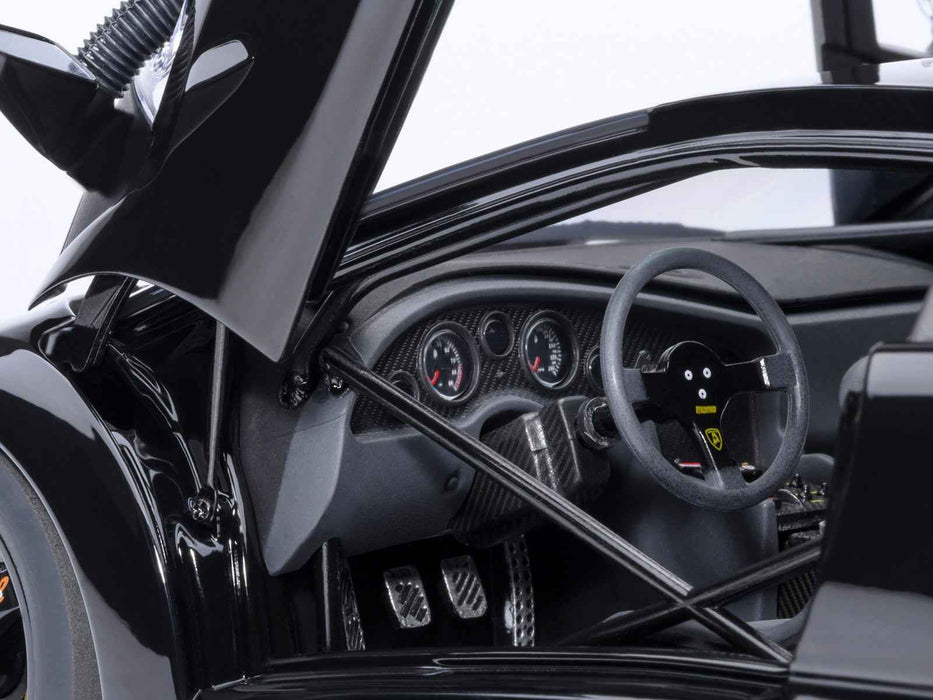 Lamborghini Diablo GTR Deep Black 1/18 Model Car by Autoart