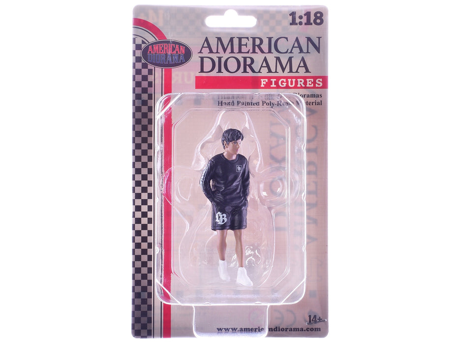 "LB Nation" Figure #5 for 1/18 Scale Models by American Diorama