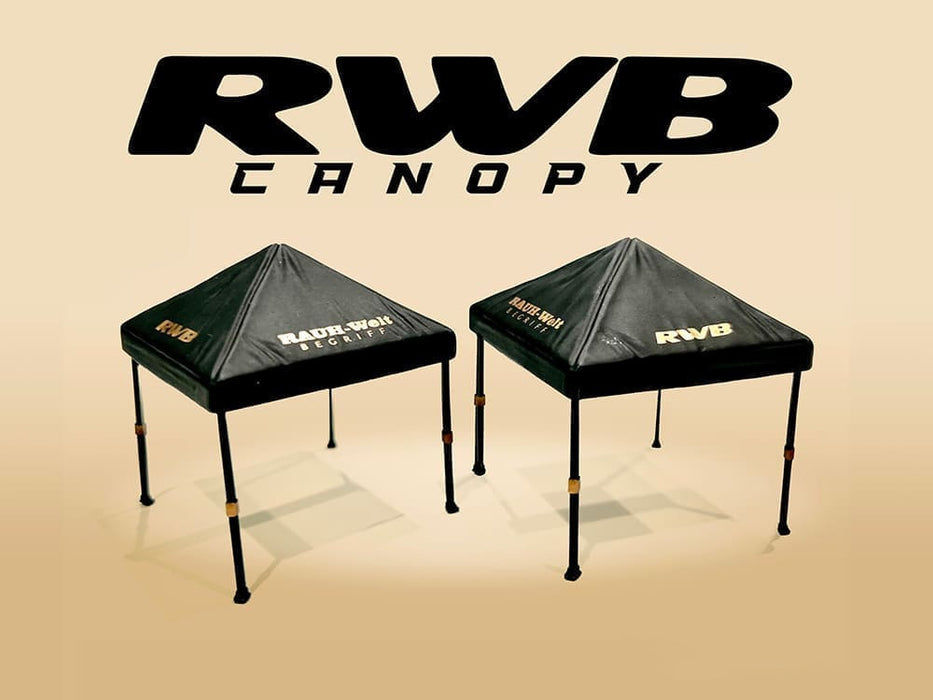 "RWB (RAUH-Welt BEGRIFF)" Canopy 2 Piece Set Black Limited Edition for 1/64 Scale Models by American Diorama - Miniature Motors