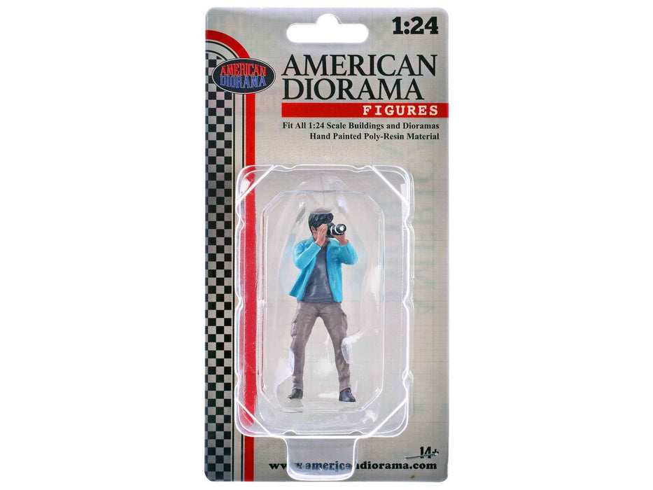"Photographers" Figure #1 for 1/24 Scale Models by American Diorama