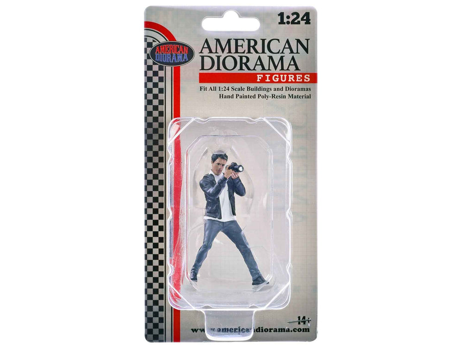 "Photographers" Figure #6 for 1/24 Scale Models by American Diorama