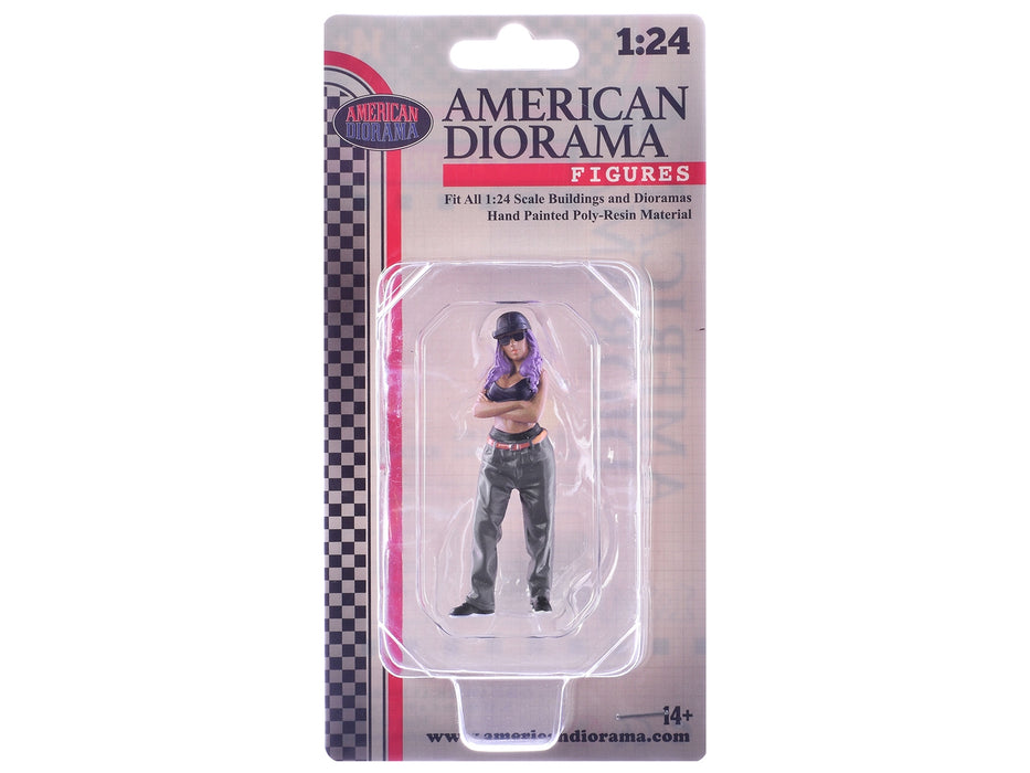 "Hanging Out 3" Figure #2 for 1/24 Scale Models by American Diorama
