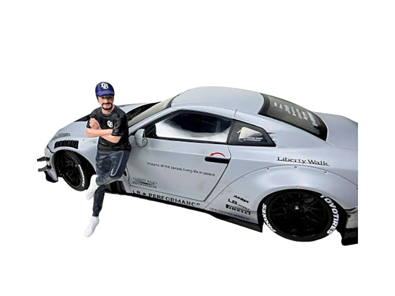 "LB Nation" Figure #1 for 1/24 Scale Models by American Diorama