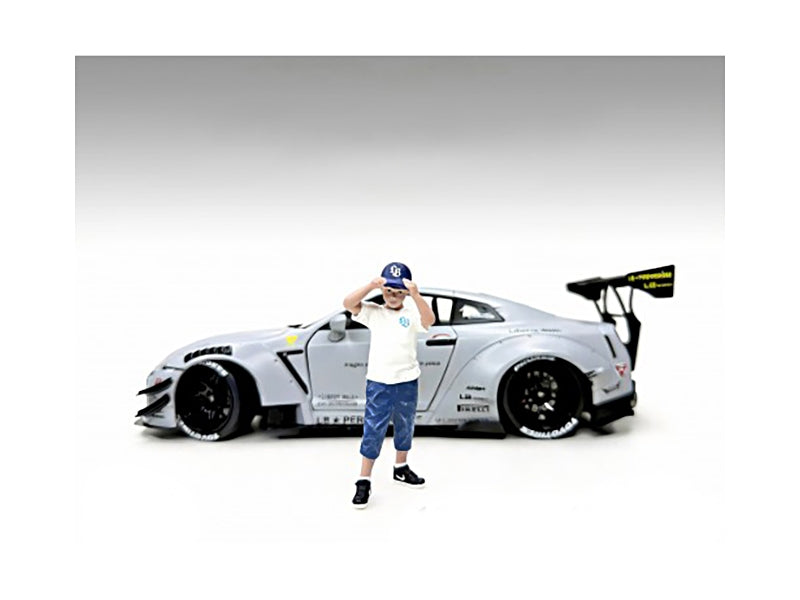 "LB Nation" Figure #6 for 1/24 Scale Models by American Diorama