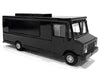 Food Truck Plain Black 1/64 Diecast Model by American Diorama
