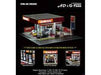 Eneos Japan Gas Station Diorama Set "American Diorama X G-Fans" Series for 1/64 Scale Models by American Diorama