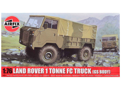 Level 1 Model Kit Land Rover 1 Tonne FC Truck (GS Body) with 3 Scheme Options 1/76 Scale Plastic Model Kit by Airfix