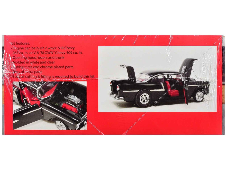Skill 3 Model Kit 1955 Chevrolet Custom Street Rod "X-Parts Garage" 1/25 Scale Model by Atlantis