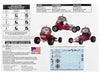 Skill 2 Model Kit Tom Daniel's Red Baron Show Rod 1/24 Scale Model by Atlantis