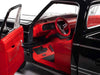 1979 Dodge Adventurer Sweptline Pickup Truck Black with Red Interior "American Muscle" Series 1/18 Diecast Model Car by Auto World