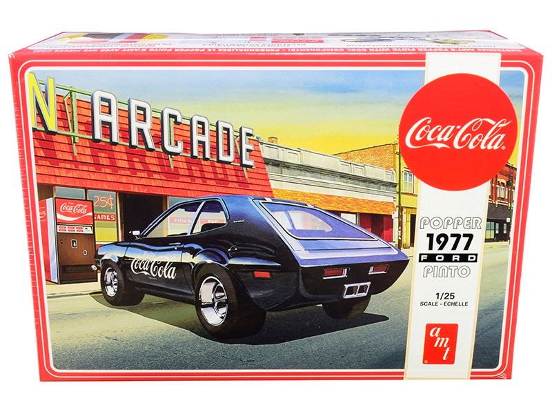 Skill 3 Model Kit 1977 Ford Pinto "Popper" with Vending Machine  2 in 1 Kit 1/25 Scale Model by AMT
