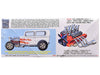 Skill 2 Model Kit 1932 Ford Tudor Sedan "Street Rods" Series 1/25 Scale Model by AMT