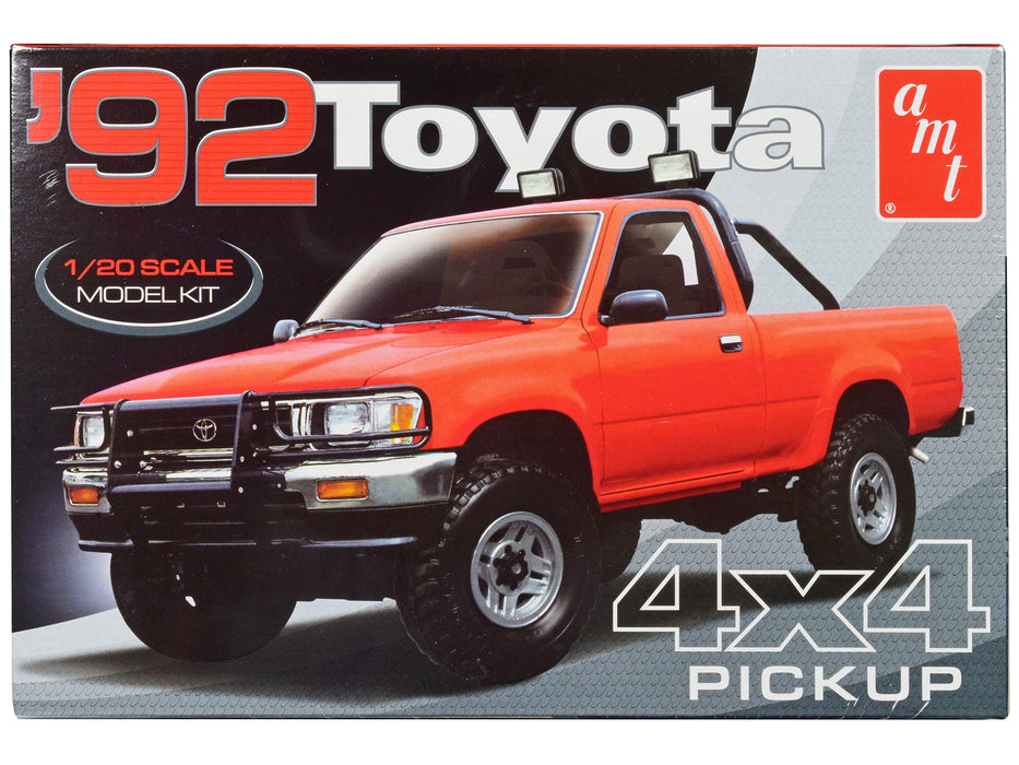 Skill 2 Model Kit 1992 Toyota 4x4 Pickup Truck (2023) 1/20 Scale Model by AMT