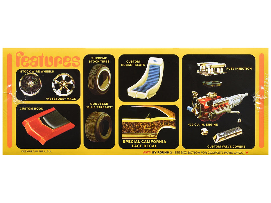 Skill 2 Model Kit 1969 Buick Riviera 1/25 Scale Model by AMT