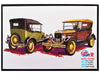 Skill 2 Model Kit 1927 Ford Model T Touring 2 in 1 Kit 1/25 Scale Model by AMT