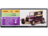 Skill 2 Model Kit 1927 Ford Model T Touring 2 in 1 Kit 1/25 Scale Model by AMT