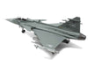 Saab JAS 39C Gripen Fighter Aircraft "59th Tactical Wing" (2023) Hungarian Air Force 1/72 Diecast Model Airplane by Aviation 72