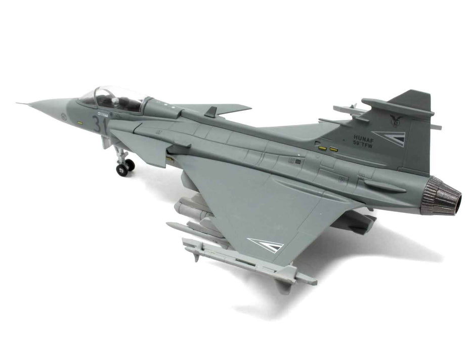 Saab JAS 39C Gripen Fighter Aircraft "59th Tactical Wing" (2023) Hungarian Air Force 1/72 Diecast Model Airplane by Aviation 72
