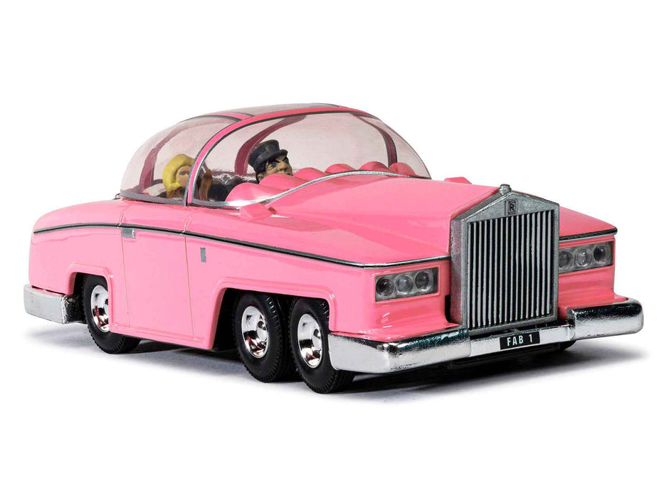 Rolls Royce FAB 1 Pink with Figures "Thunderbirds" (1965-1966) TV Series "F.A.B. Collection" Diecast Model by Corgi