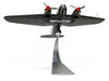 Heinkel He III Bomber Aircraft "Motorhead" Black with Graphicss 1/72 Diecast Model by Corgi