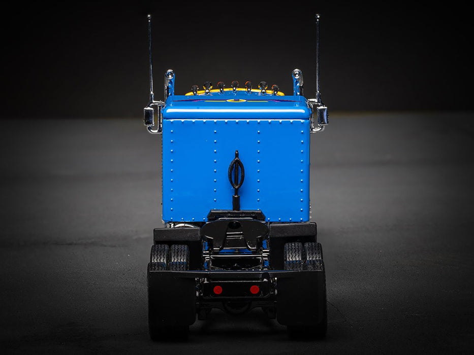 Iron Maiden "Powerslave" Transport Truck Blue "World Slavery Tour 1984-85" 1/50 Diecast Model by Corgi