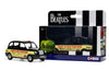 The Beatles London Taxi RHD (Right Hand Drive) "I Want To Hold Your Hand" Black and Cream with Graphics Diecast Model by Corgi