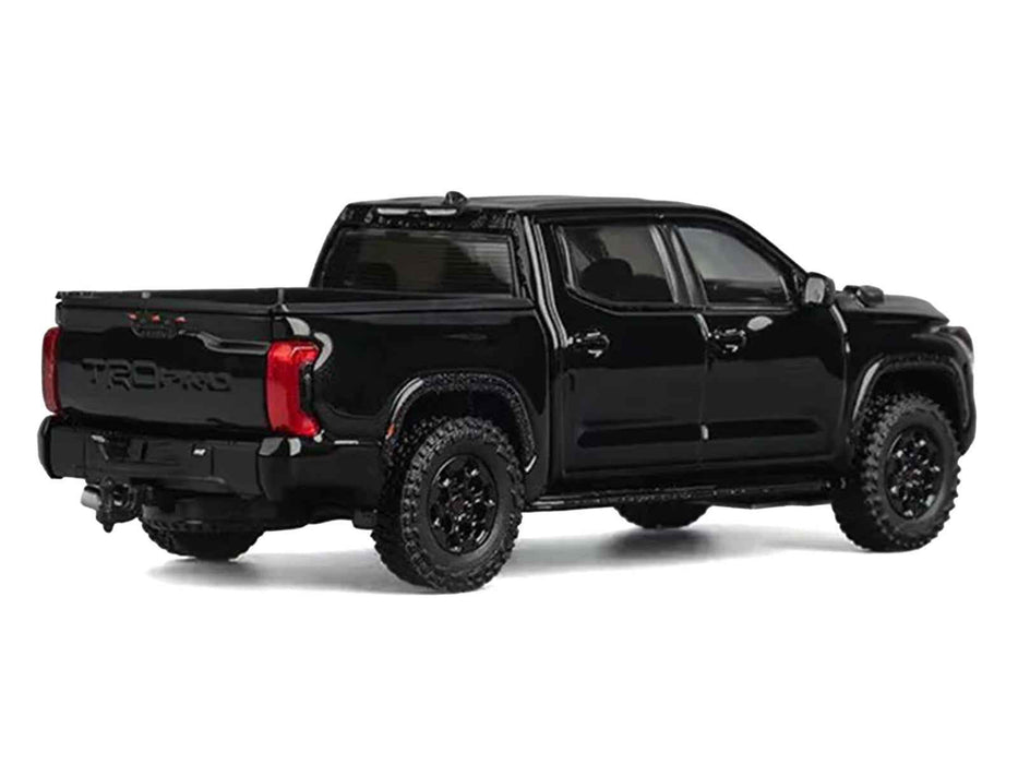 Toyota Tundra Pickup Truck Black 1/64 Diecast Model Car by CM Models