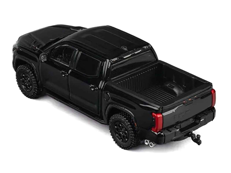 Toyota Tundra Pickup Truck Black 1/64 Diecast Model Car by CM Models