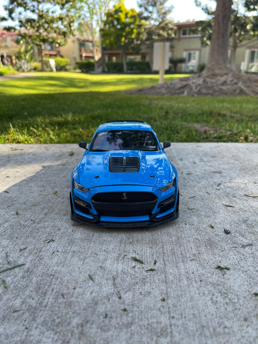 2020 Ford Mustang Shelby GT500 Light Blue "Special Edition" 1/18 Diecast Model Car by Maisto