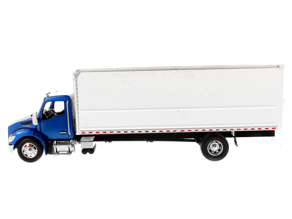 Kenworth T280 with Supreme Signature Van Truck Body Blue and White "Transport Series" 1/32 Diecast Model by Diecast Masters - Miniature Motors